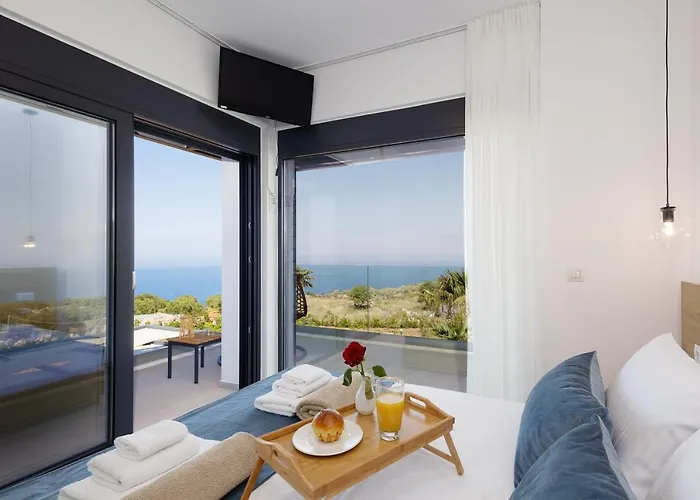 Villa Empire With Magical Sea View Chania (Crete)