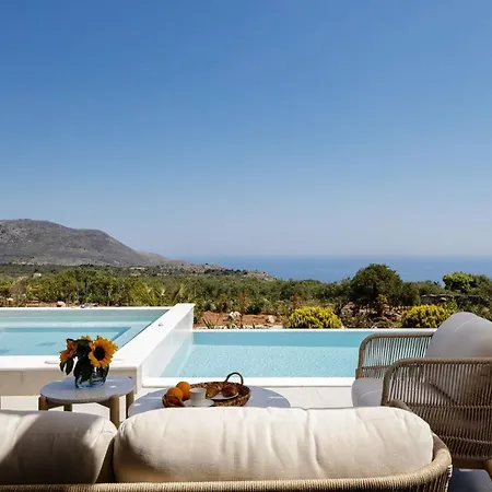 Villa Empire With Magical Sea View La Canea